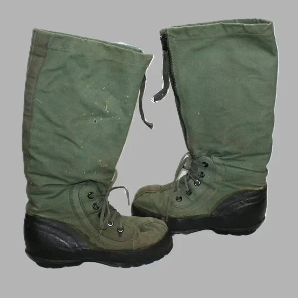 โ๏ธ Vintage Military Extreme Cold Weather N-1B Boots โ U.S. Navy Issue โ๏ธ - Picture 9 of 14